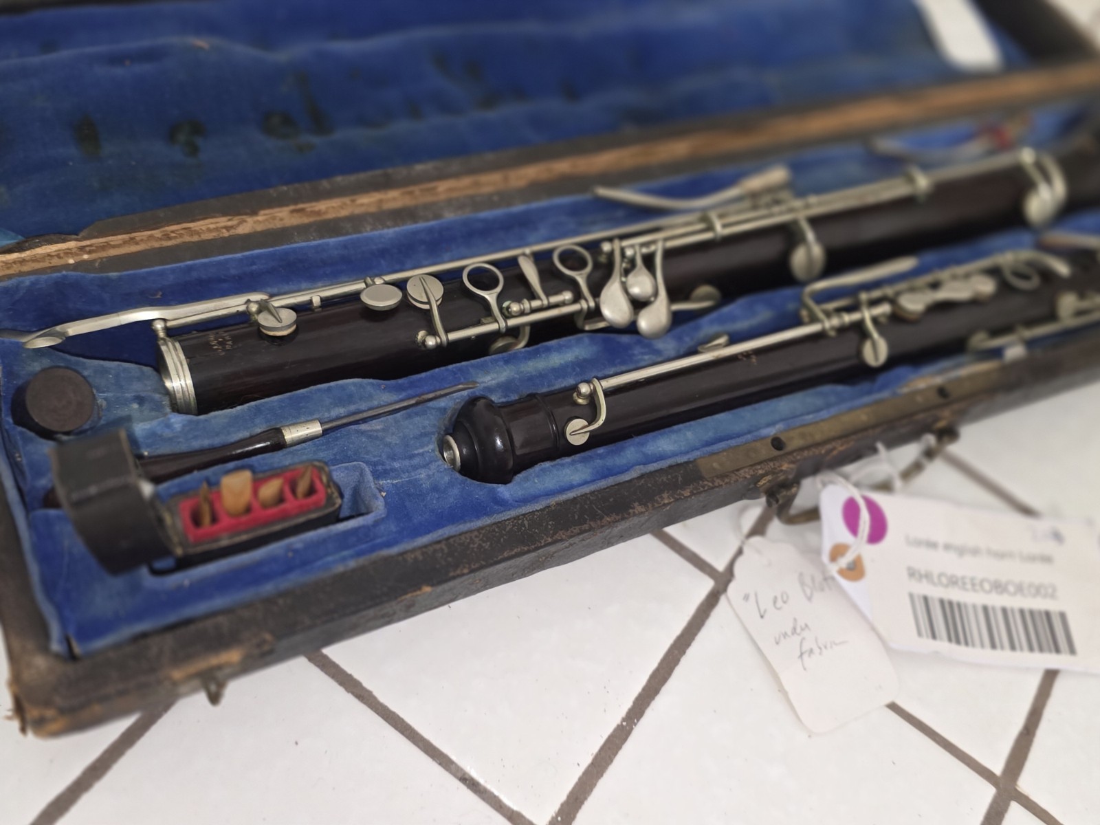 F. Loree English Horn. Triebert System 3 Palisander Wood. No SN Very Early Rare