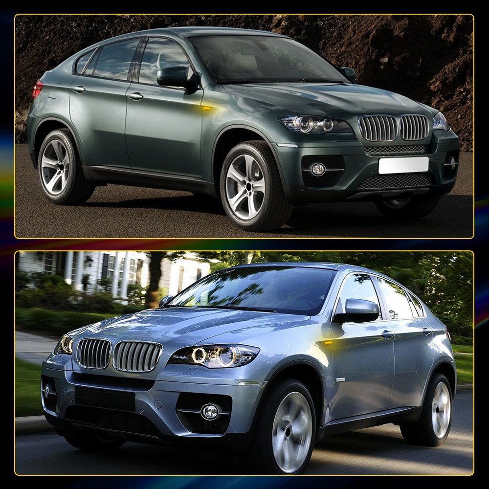 Smoked LED Fender Side Marker Light Turn Signal For BMW X3 F25 X5 E70 X6 E71 E72