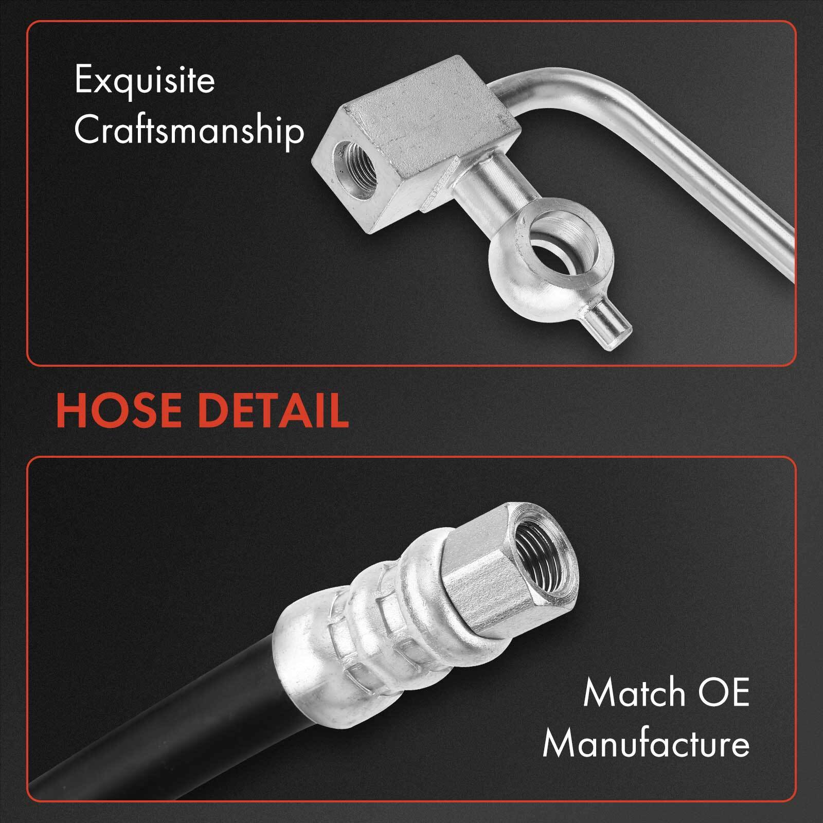 Power Steering Pressure Line Hose Assembly for INFINITI G37 08-13 3.7L G35 Q60