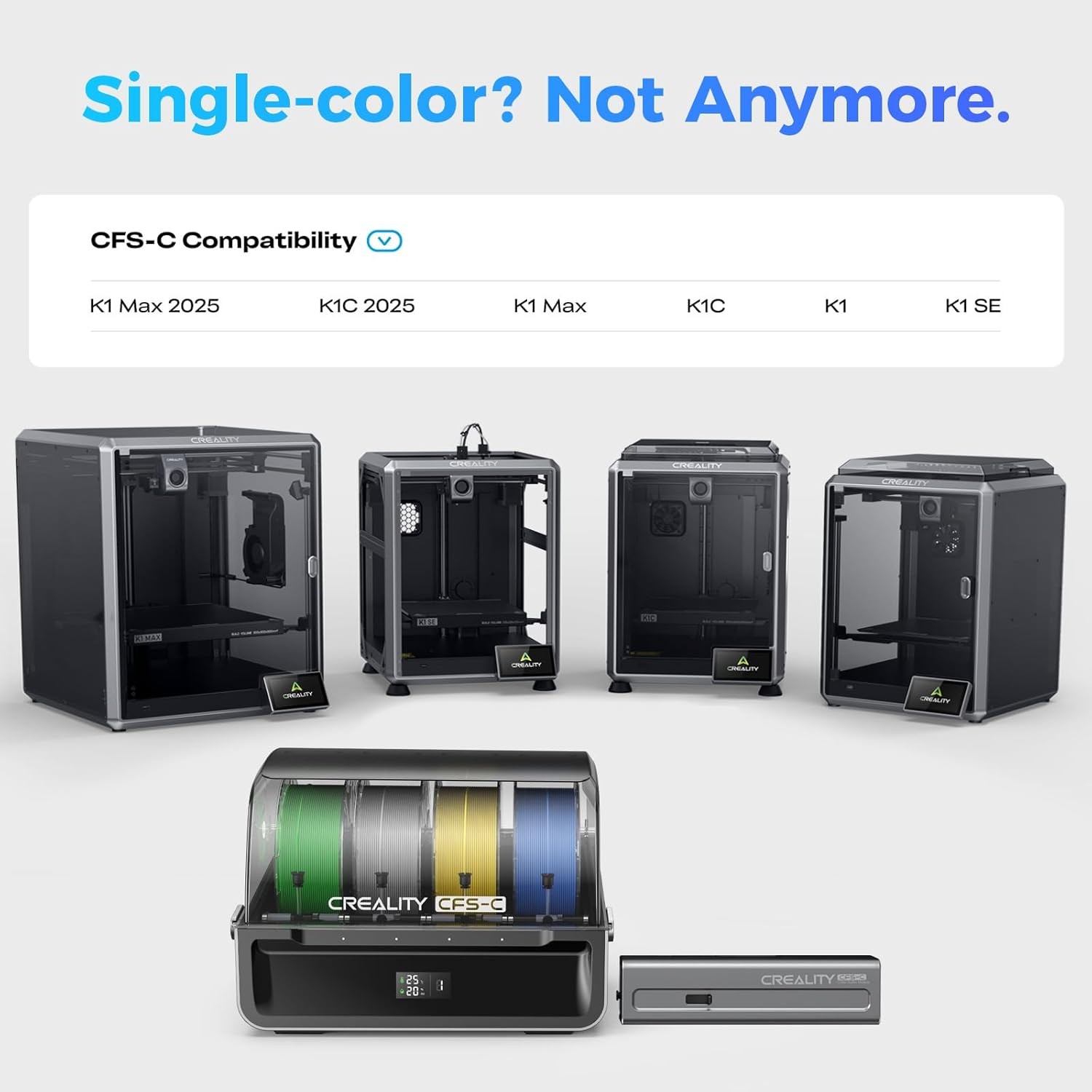 UESD Creality CFS-C Multicolor Printing Filament System For K1 Series 3D Printer