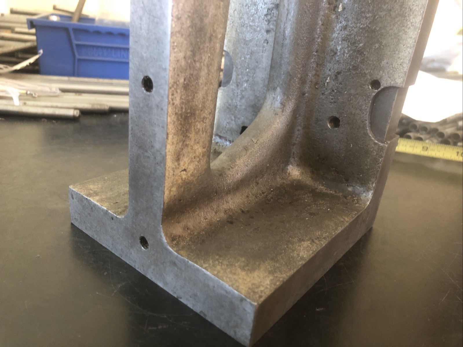 Iron Angle Plate 8”x 5”x 4 1/2” Right Angle Plate No Mfg Name Machinist Tooling