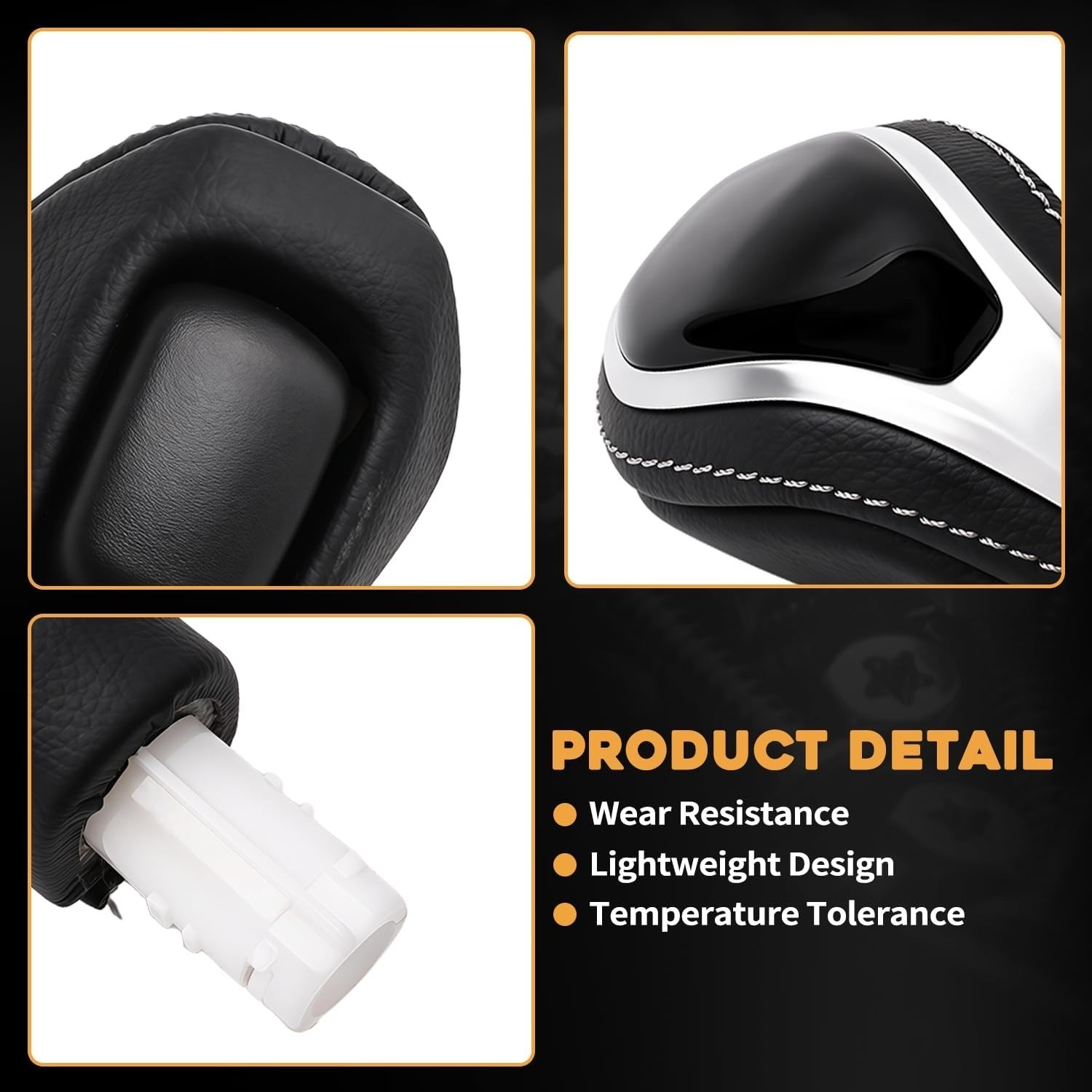 Shift Knob Transmission Gear Handle for Infiniti Q50 2017-2019 34910-9NF0B