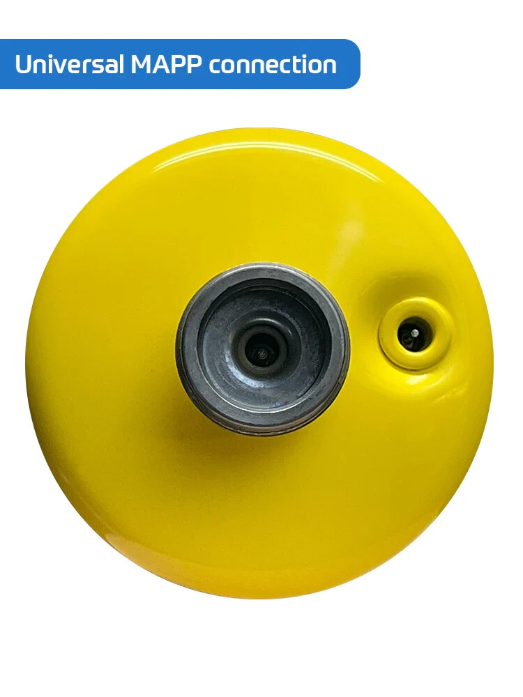 Whip It Brand 6 pk MAPP MAP PRO Gas Fuel Cylinder ,Hotter than Propane