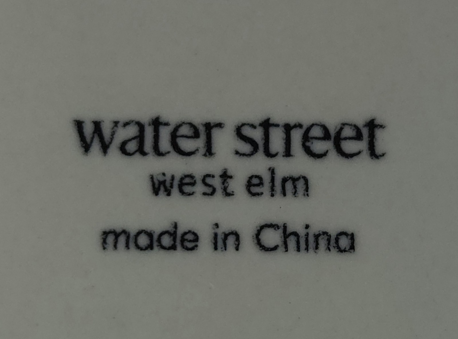 West Elm Faceted Vase Planter Small Water Street Ceramic Pale Blue