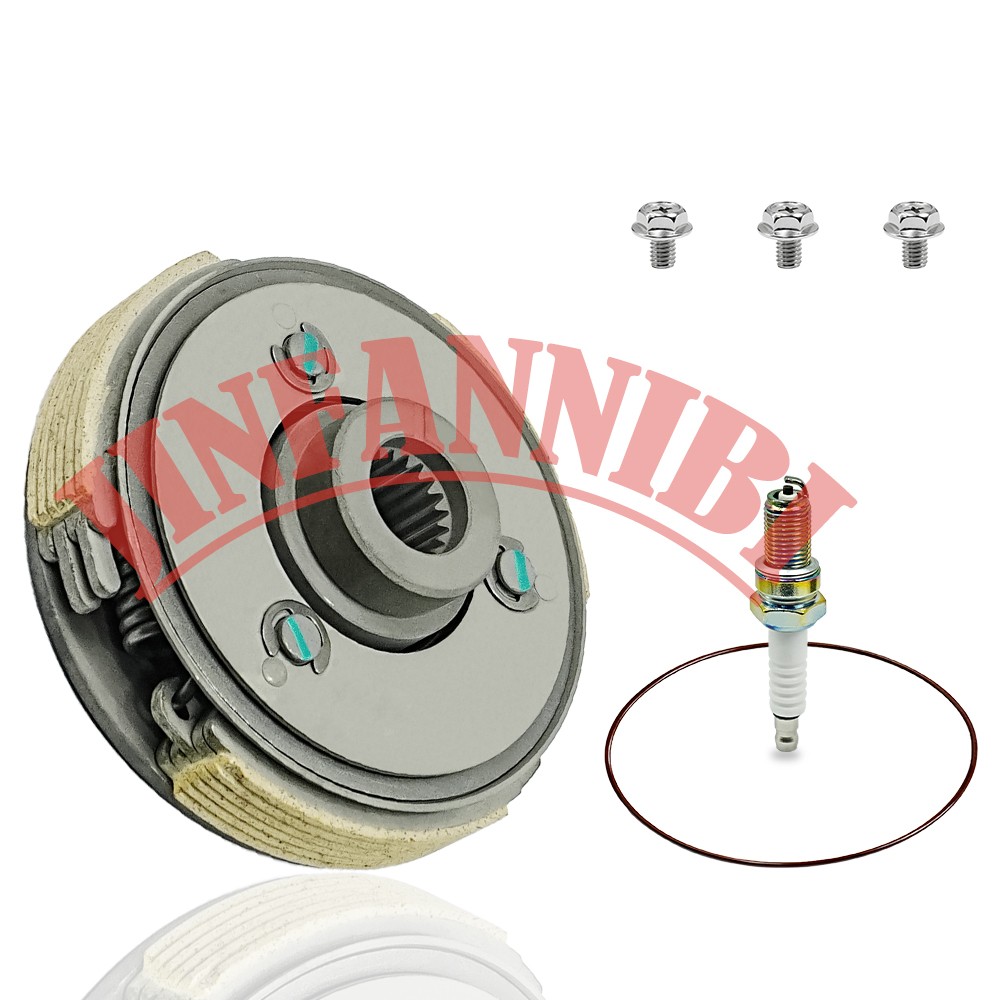 Wet Clutch Assembly Kit Set for Honda Recon 250 TRX250TM TRX250TE 2002-2023