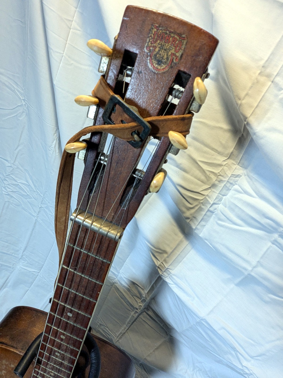 1930's Dobro Model 55 Resonator Round Neck Custom Painted Body and Case