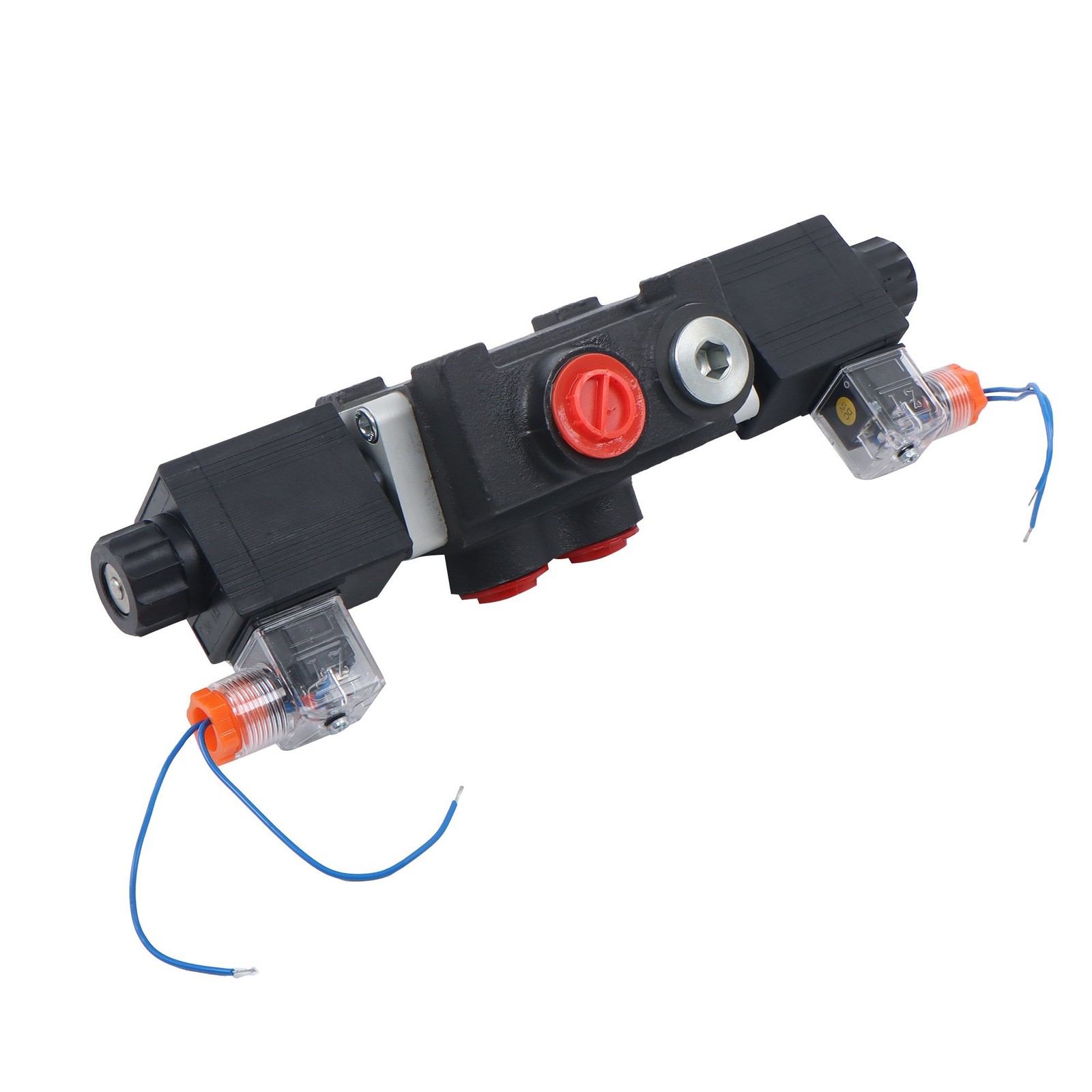 1 Spool 3600 PSI Solenoid Hydraulic Control Valve Double Acting 13 GPM 12V DC