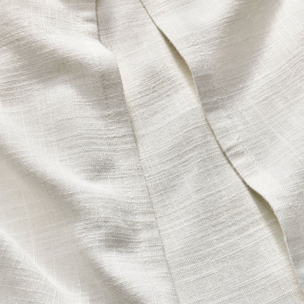 Full/Queen Linen Bed Skirt White - Casaluna