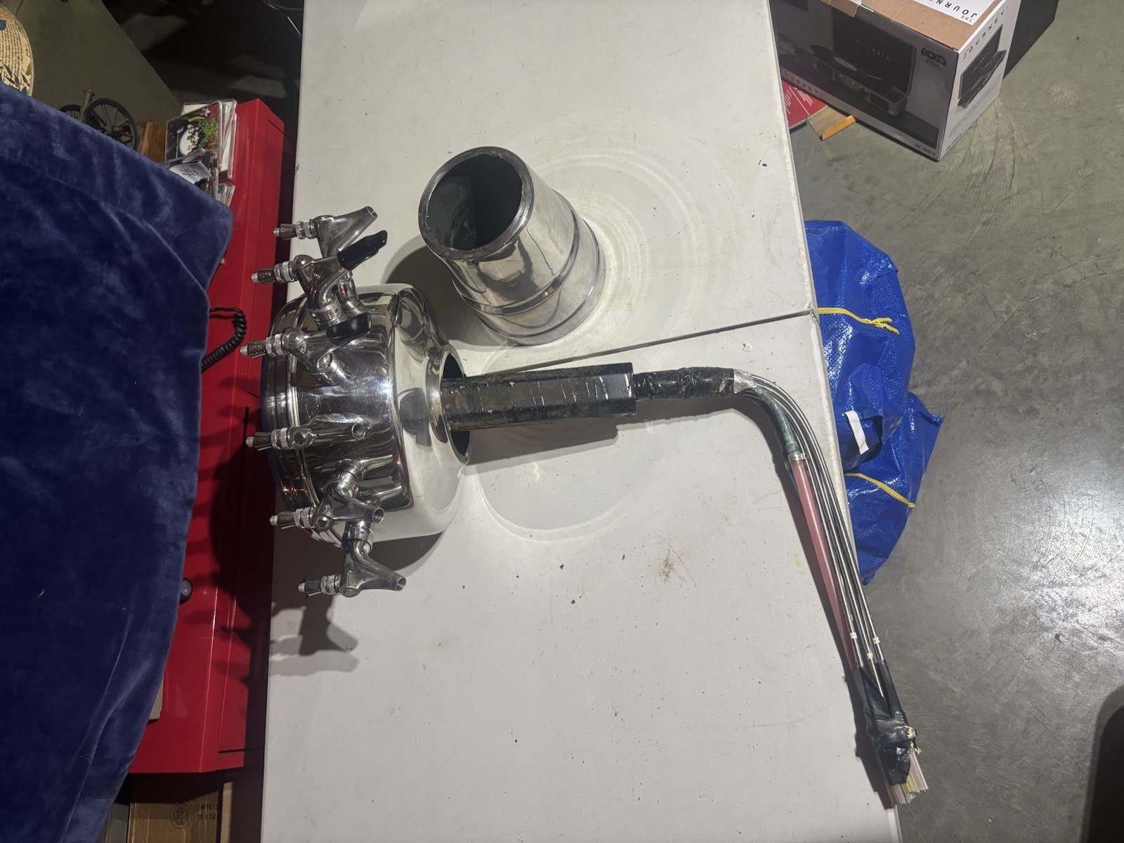 Mushroom Head 6 Tap Draft Beer Tower