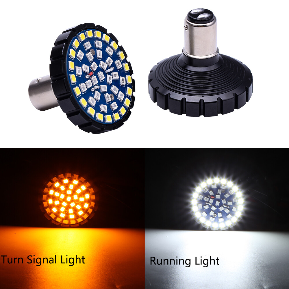 For Harley Street Glide Front Rear LED Turn Signals Blinker Brake Lights 1157 DM