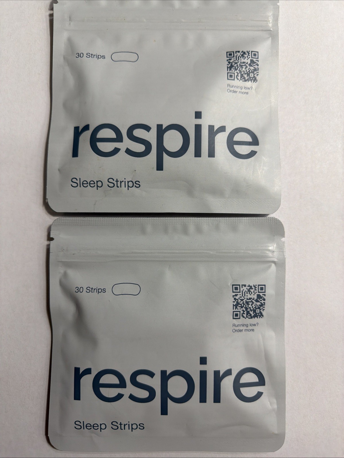 2 Packs Respire Sleep Strips 30ct Each -60 Total,  Anti-Snore Breathing
