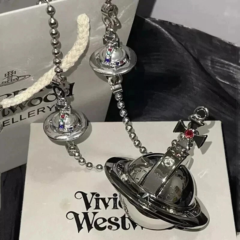 Vivienne Westwood Nana Anime Okazaki Shinichi Pendant Lighter Two Orbs Chain SL