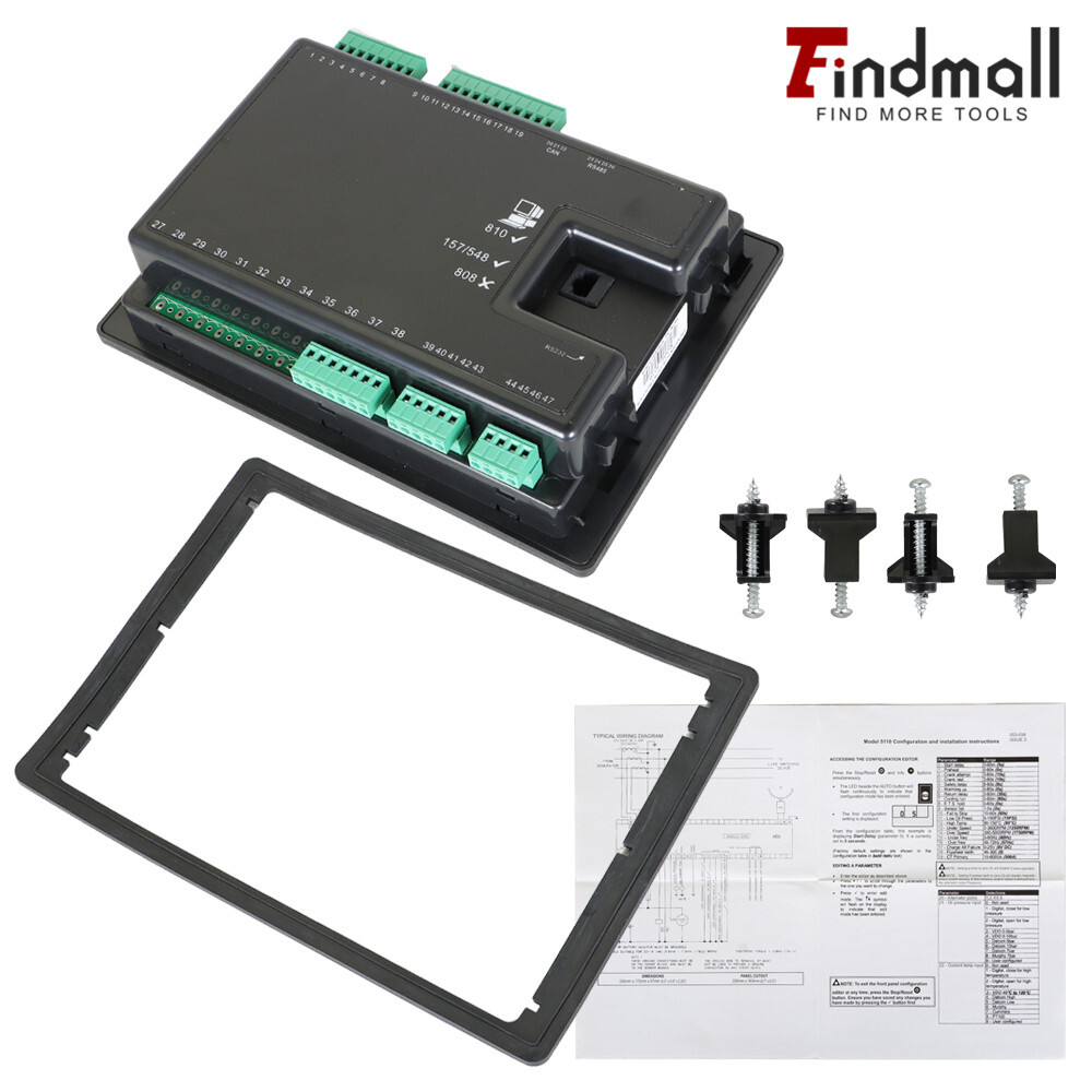 For Deep Sea DSE5110 Generator Electronic Controller Control Module LCD Display