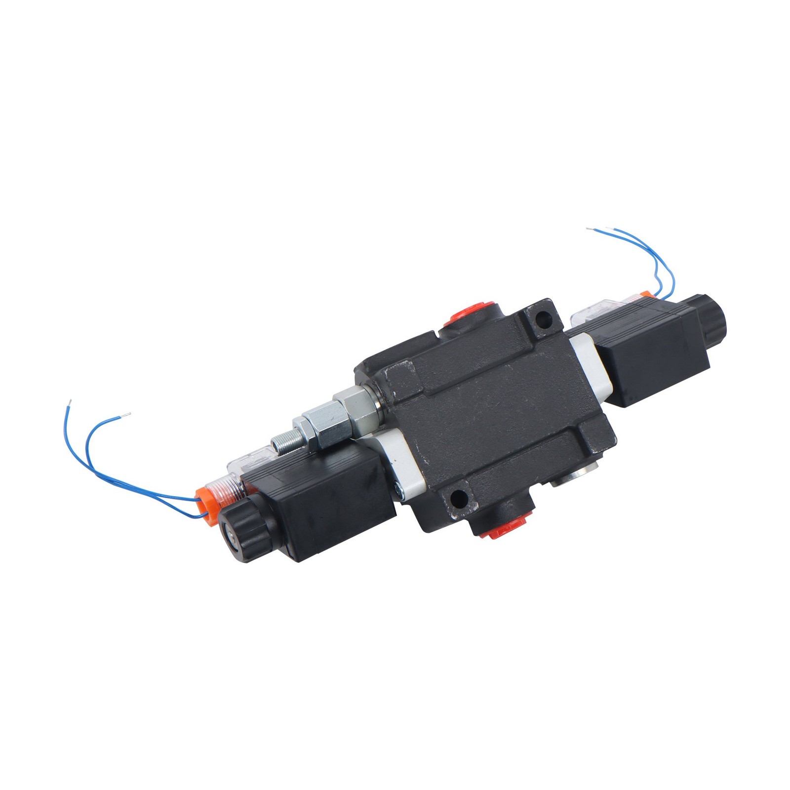 1 Spool 3600 PSI Solenoid Hydraulic Control Valve Double Acting 13 GPM 12V DC