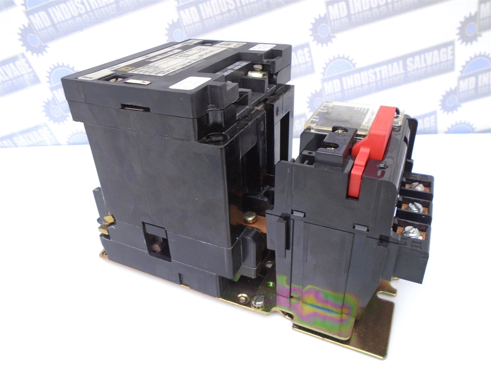 SQUARE-D 8536SDO1H20 Sz2 MOTOR STARTER LOGIC 10-25HP Coil 480V 45A New CONTACTS