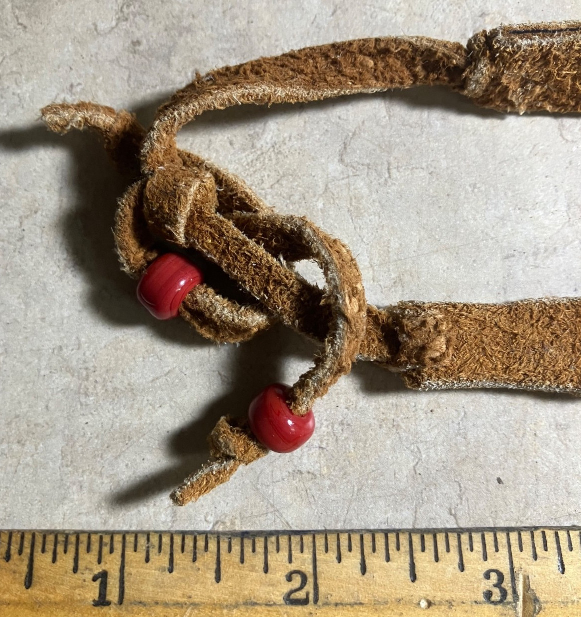 Antique beaded Native American hat band/head band-Thunderbirds-Navajo??