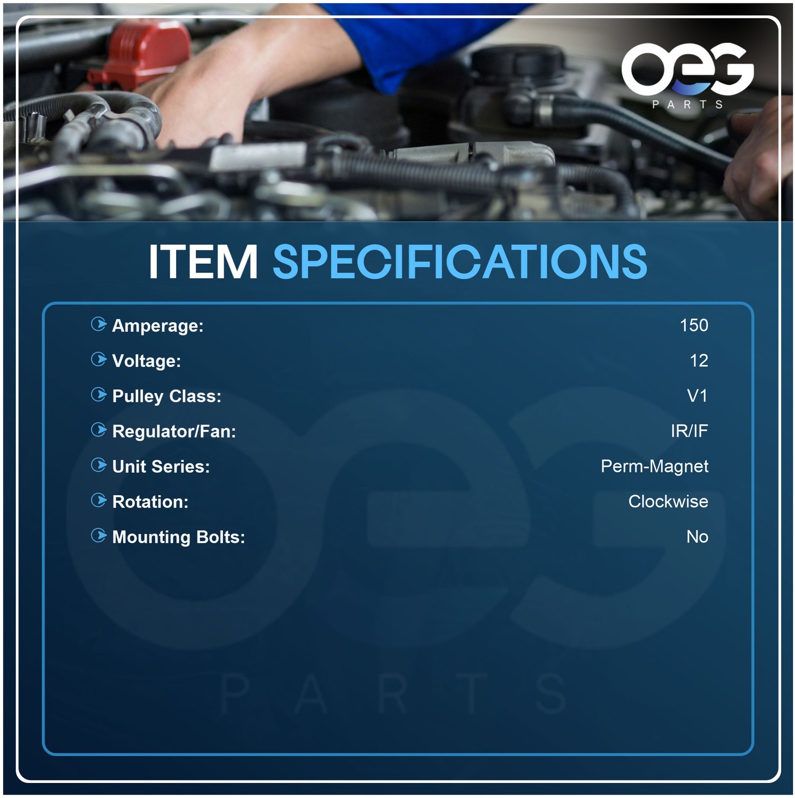 New Alternator For Lexus RX350 3.5L 2016-2022 270600P370A 27060-0P370 270600P370