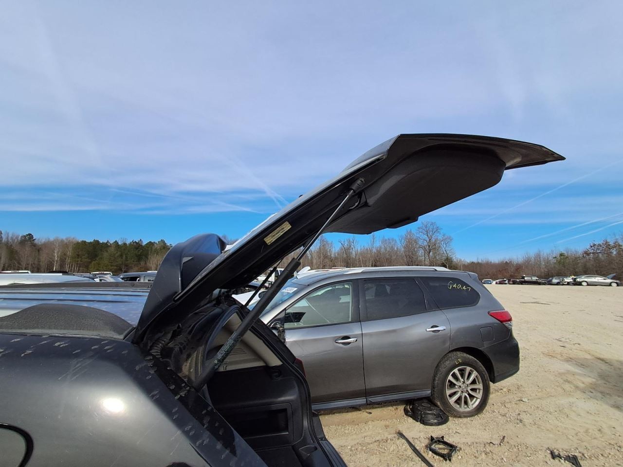 2017 Compass Driver Side Curtain Roof Airbag Used OEM 95000 Miles 253-03327L