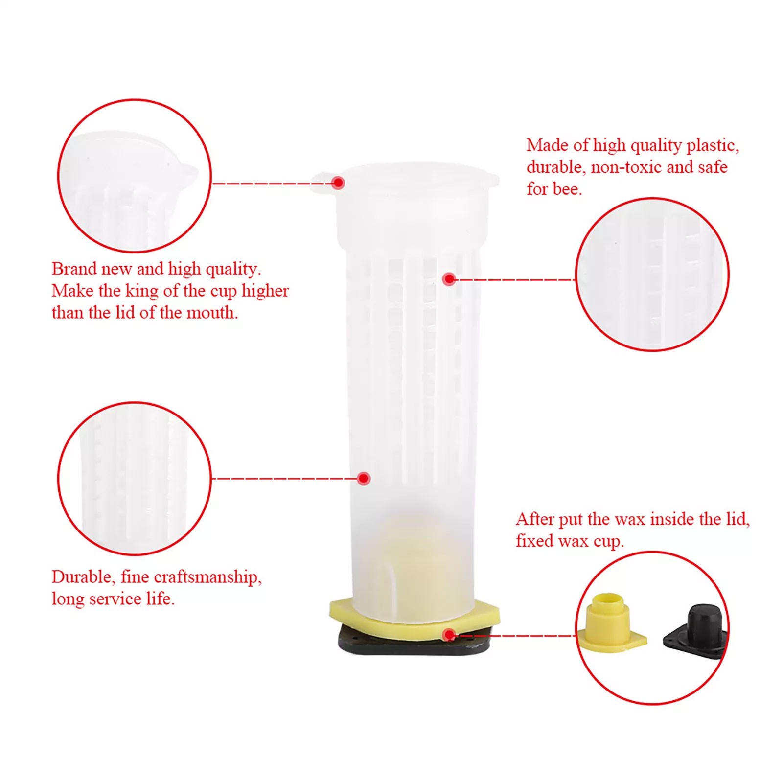 Beekeeper Queen Rearing Kit with nicot Queen Rearing System Equipment Tools