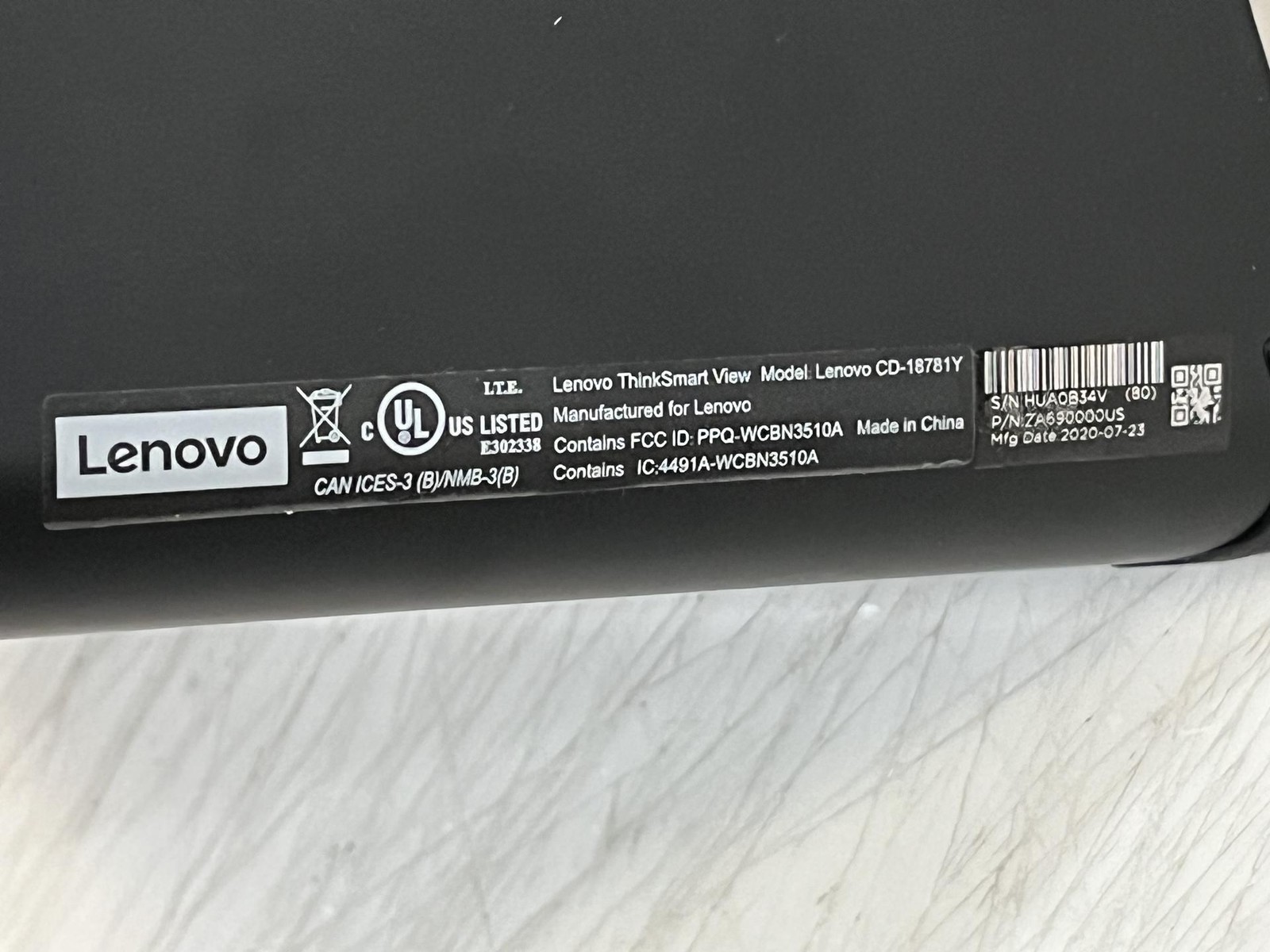 Lenovo ThinkSmart Cd-18781Y