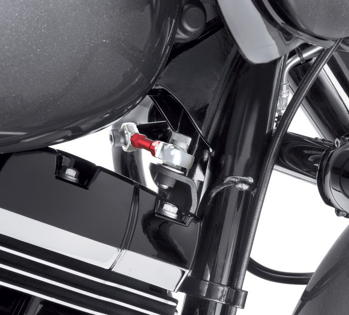 Red Engine Shift Linkage Stablizer Link for Harley 09-later Road King Road Glide
