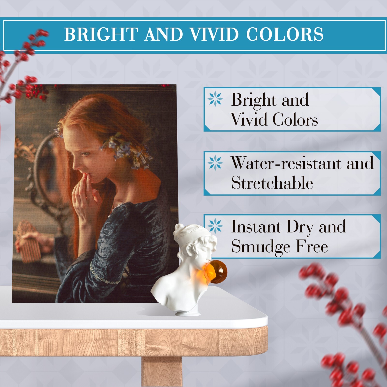 Koala Inkjet Canvas Paper 8.5x11 100% Cotton Matte Photo Paper 350g 22Mil Thick