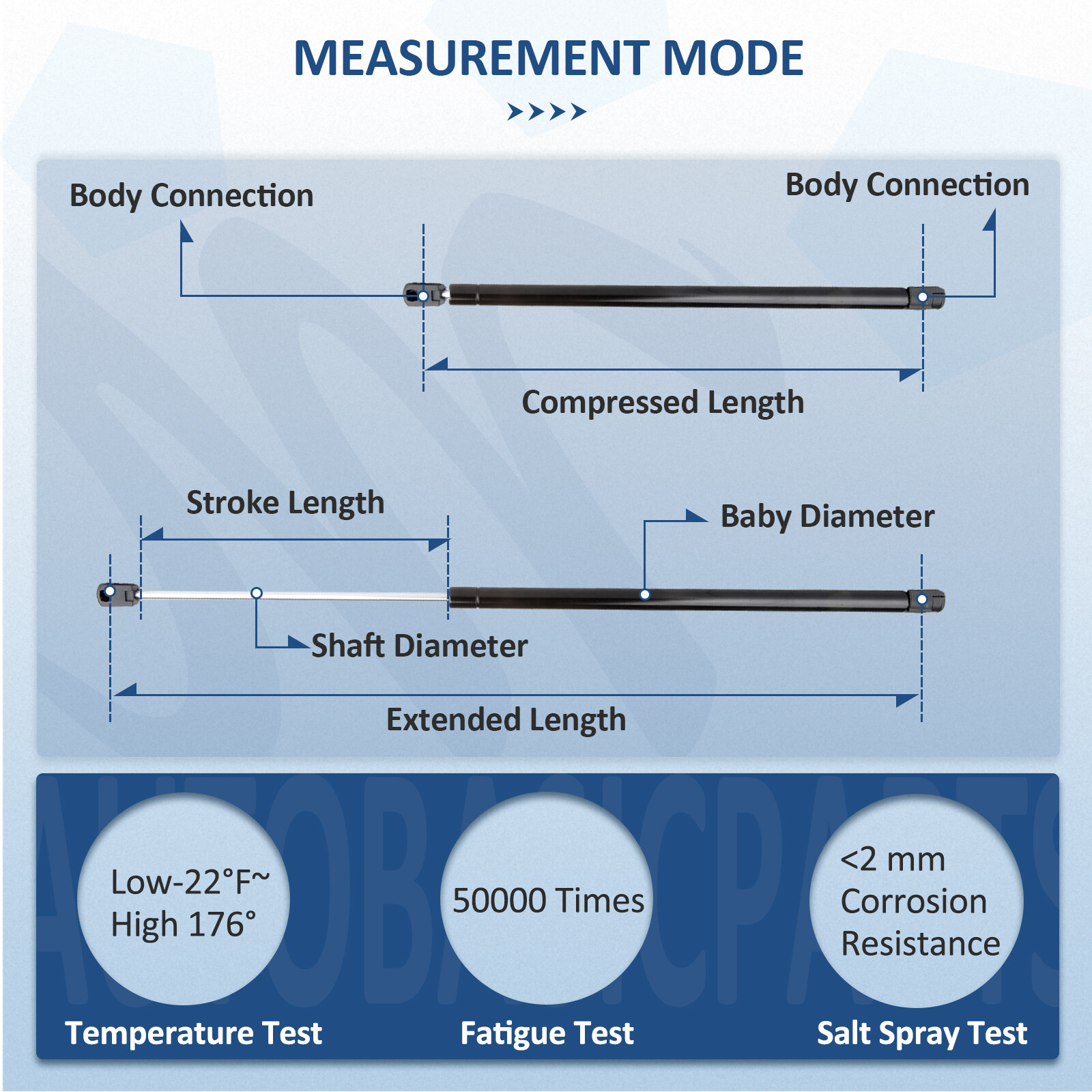 For 2002-2009 Chevy Trailblazer 4 Pcs Window + Liftgate Lift Supports Struts