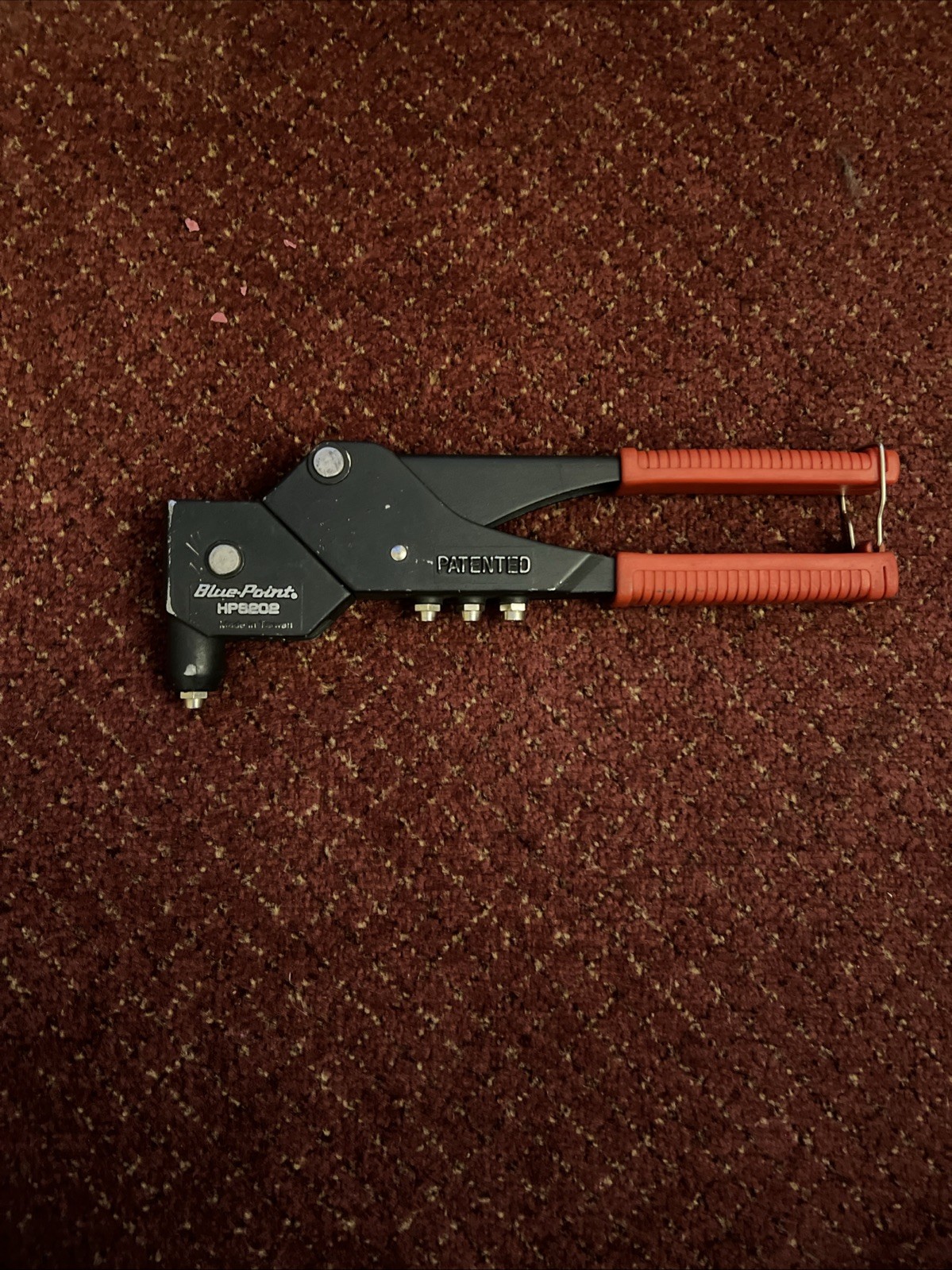 Blue Point Tools HP8202 Rivet Tool Red Grips Pivot Head 🇺🇸