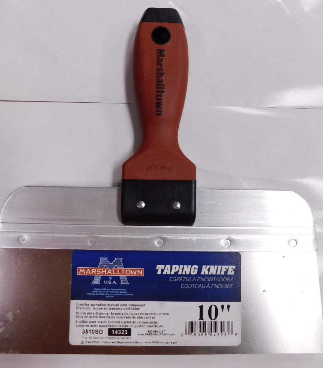 Marshalltown 10" Stainless Steel Taping Knife-3510SD