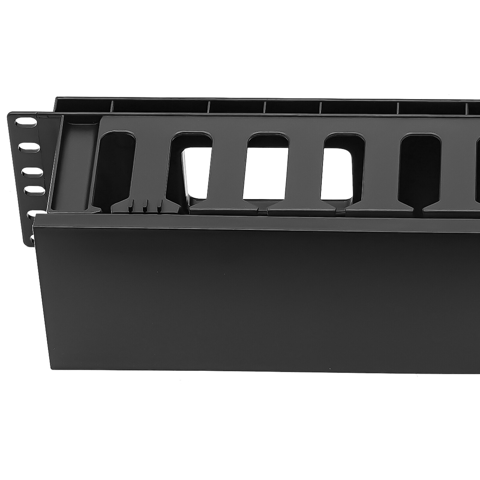 4pcs Horizontal Rack Mount Cable Management Cable Organizer Cable Raceways