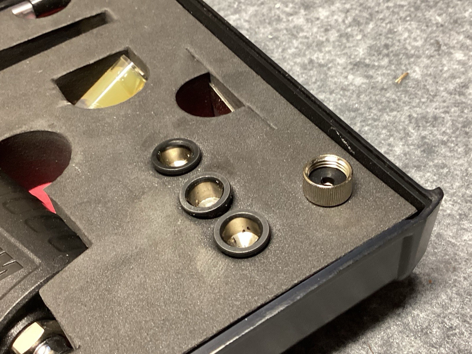 Black Widow Gravity-Feed, Dual-Action Trigger Airbrush #59584 - Used - Very Nice