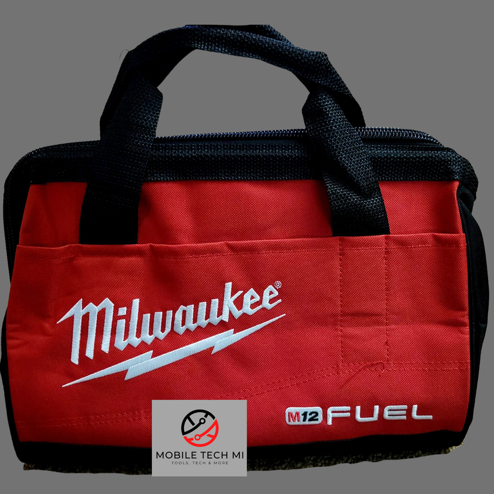 New Milwaukee FUEL M12 13" Heavy Duty Contractors Tool Bag M18 13" x 9" x 10"