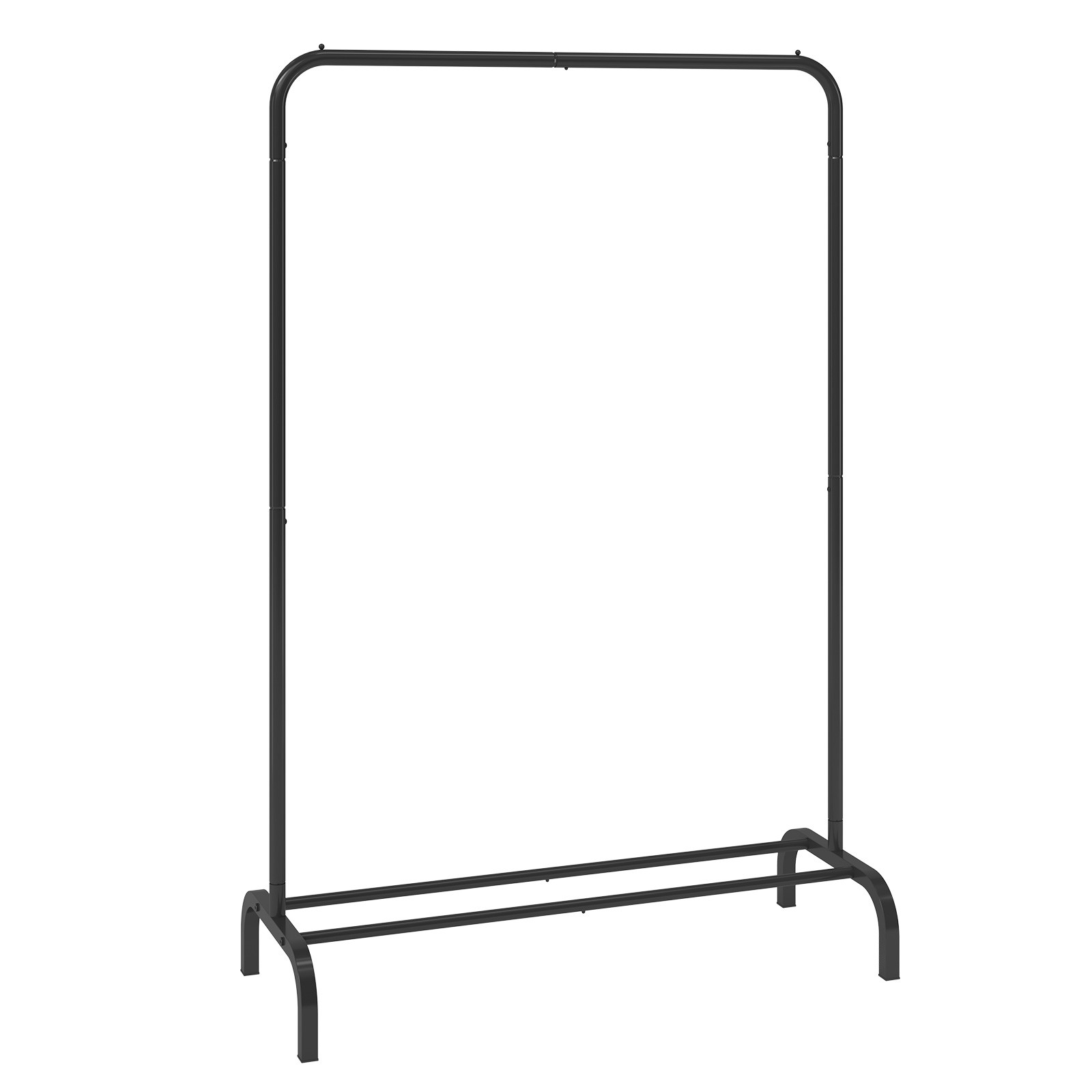 Uimoso Clothes Rack Heavy Duty Clothing Garment Rack with Hanging Rod Bedroom