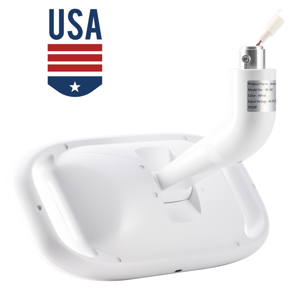 AZDENT Dental LED Lamp For Dental Unit Chair Adjustable Oral Light USA