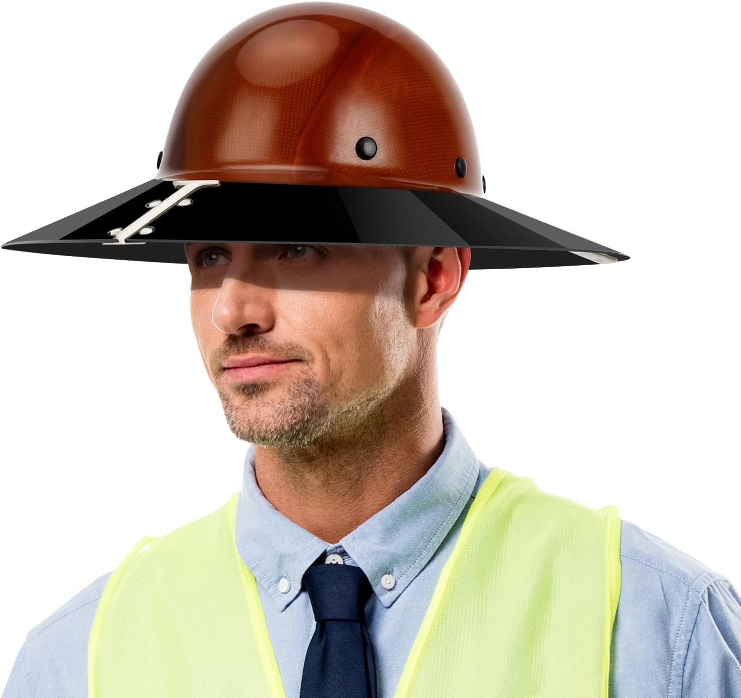Hard Hat Sun Shade Visor Compatible with AFP Full Brim Hard Hat, Sun Protection