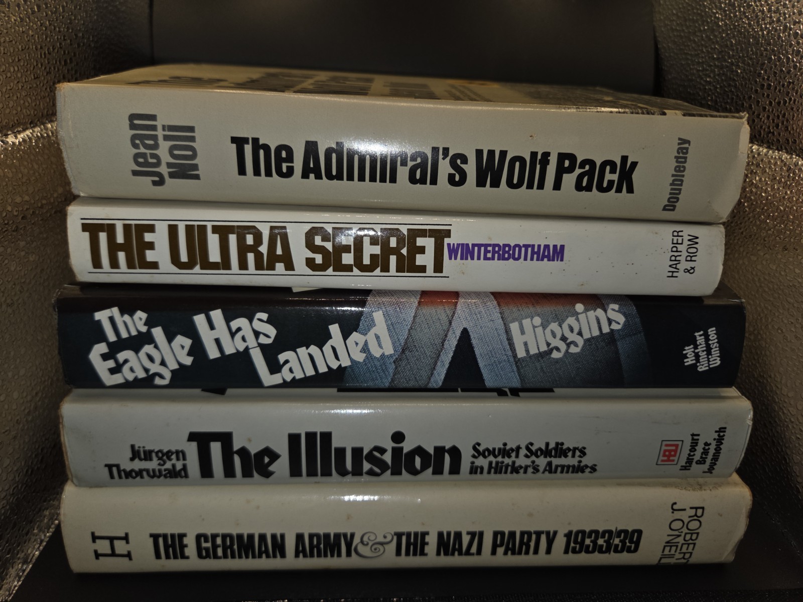 German Army & Nazi Party Hardback Book Lot of 5 From 1950s -70s First Editions