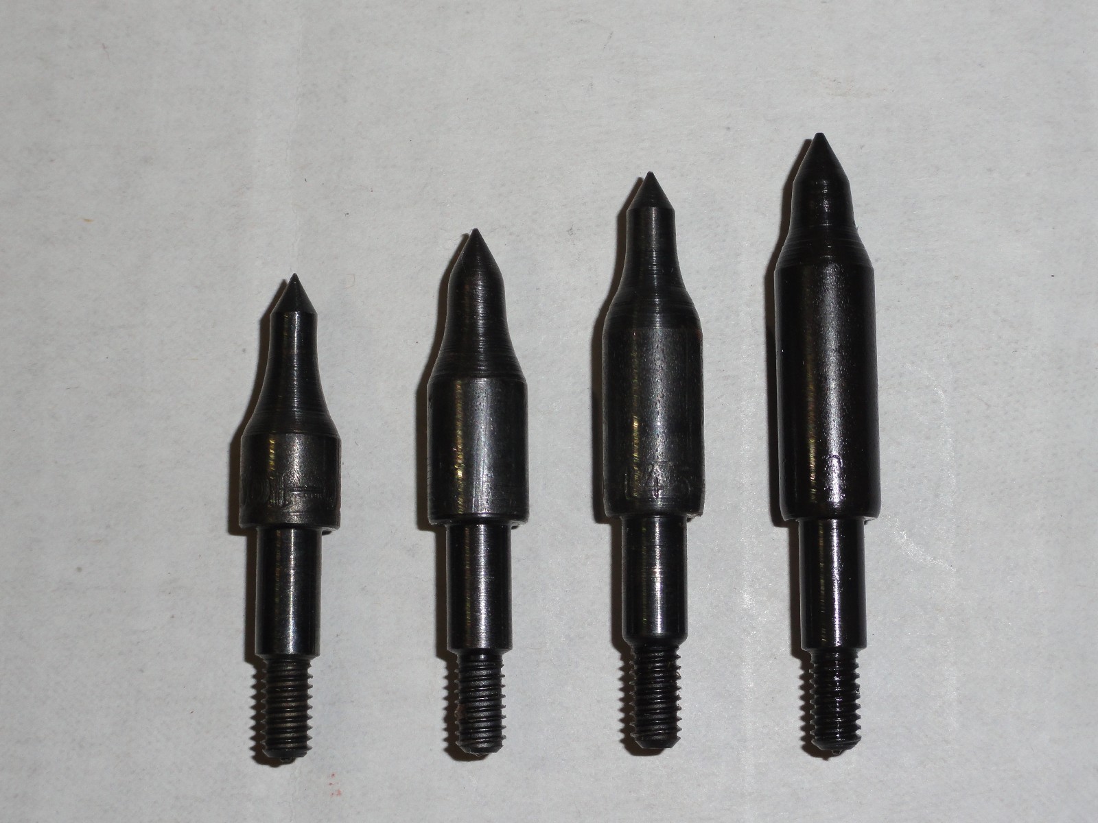 5/16" Screw In Field Points, Dozen Pack.  100, 125, 145, 150, 175, or 200 grains