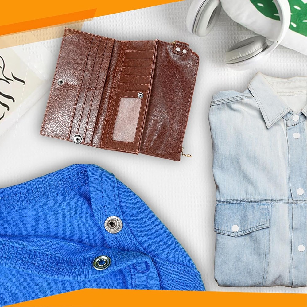 480X Snap Fastener Stainless Steel Boat Canvas Screw Press Stud Cover Button Kit