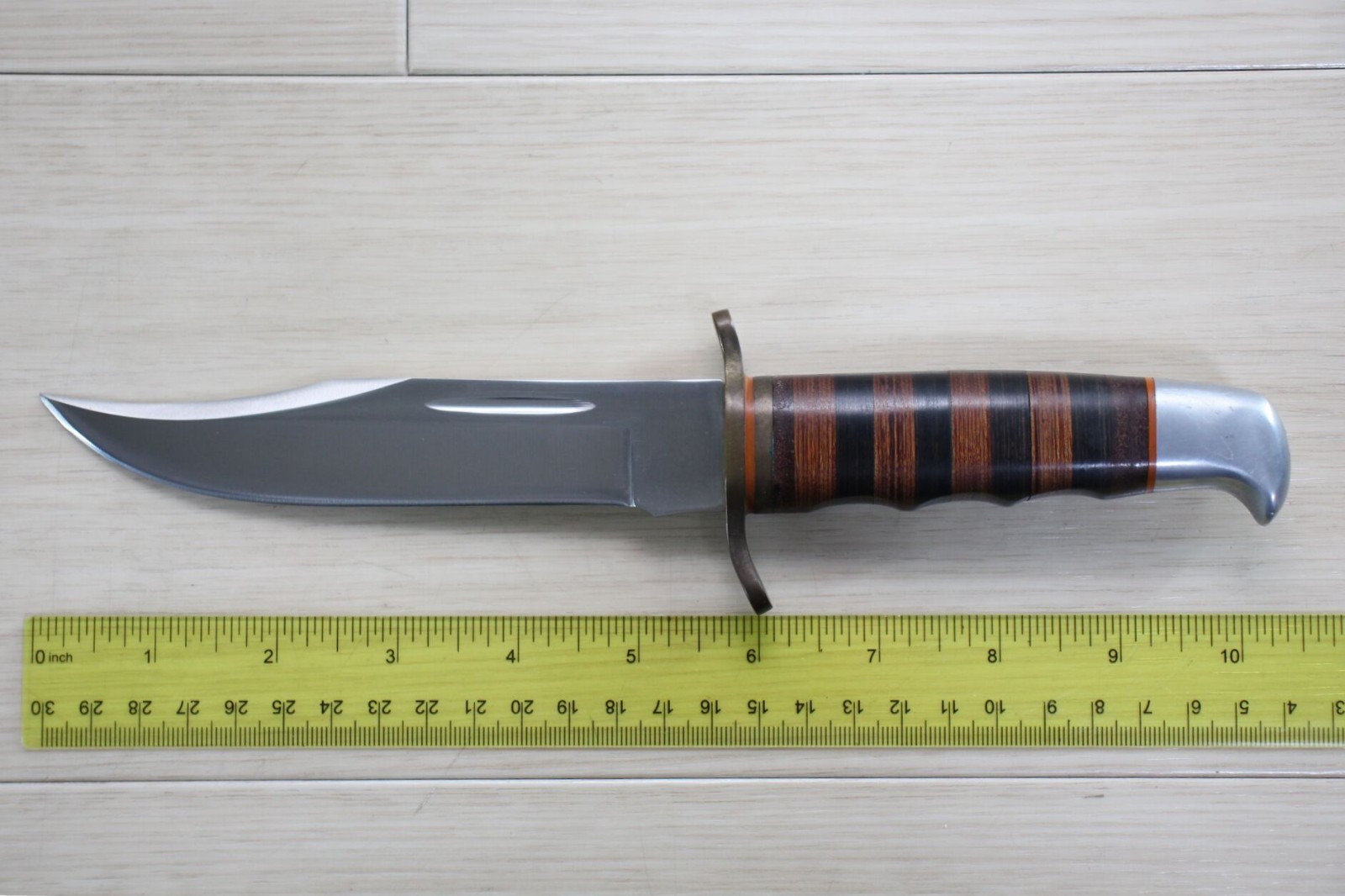 Vintage Hattori 1700A Hunter Knife Northman KT-117 Seki Japan 6” w/Sheath I95