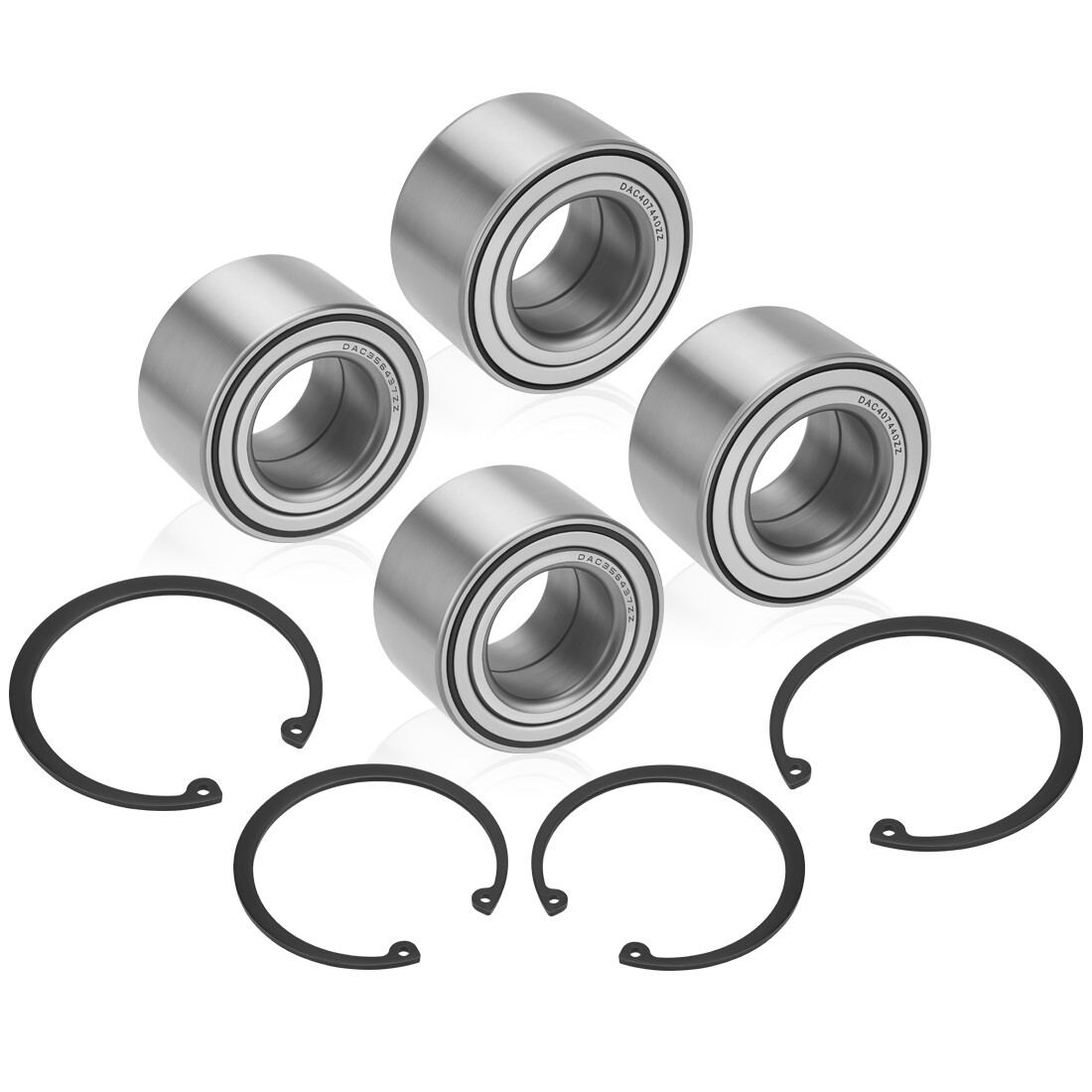 Front &Rear Wheel Bearings Kit for Polaris Ranger 570 Ranger XP 570 Crew 14-2023