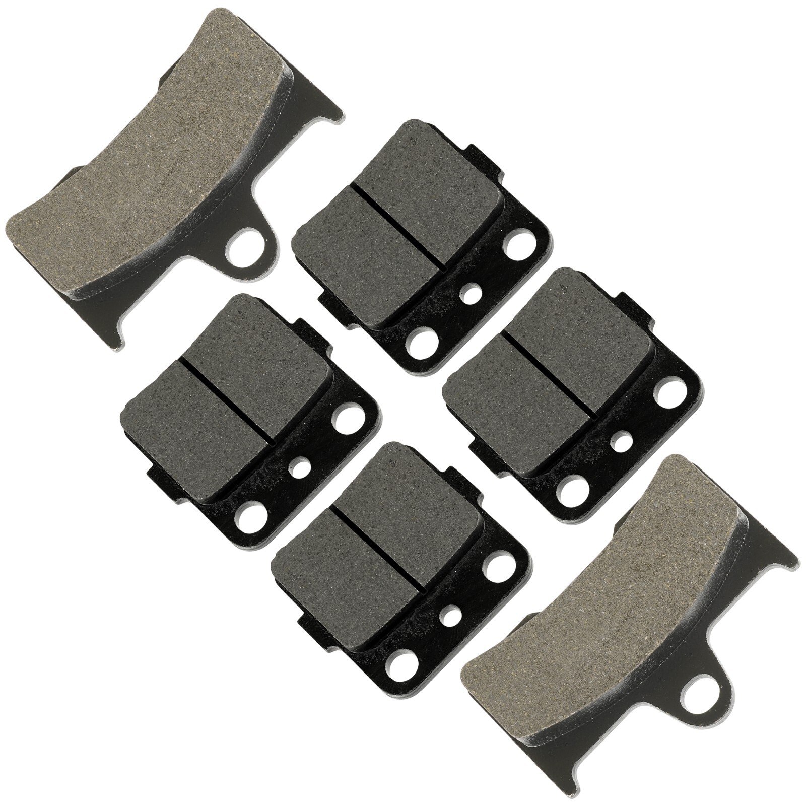Front & Rear Brake Pads for Yamaha Grizzly 660 YFM660F 2002 03 04 05 06 07 2008