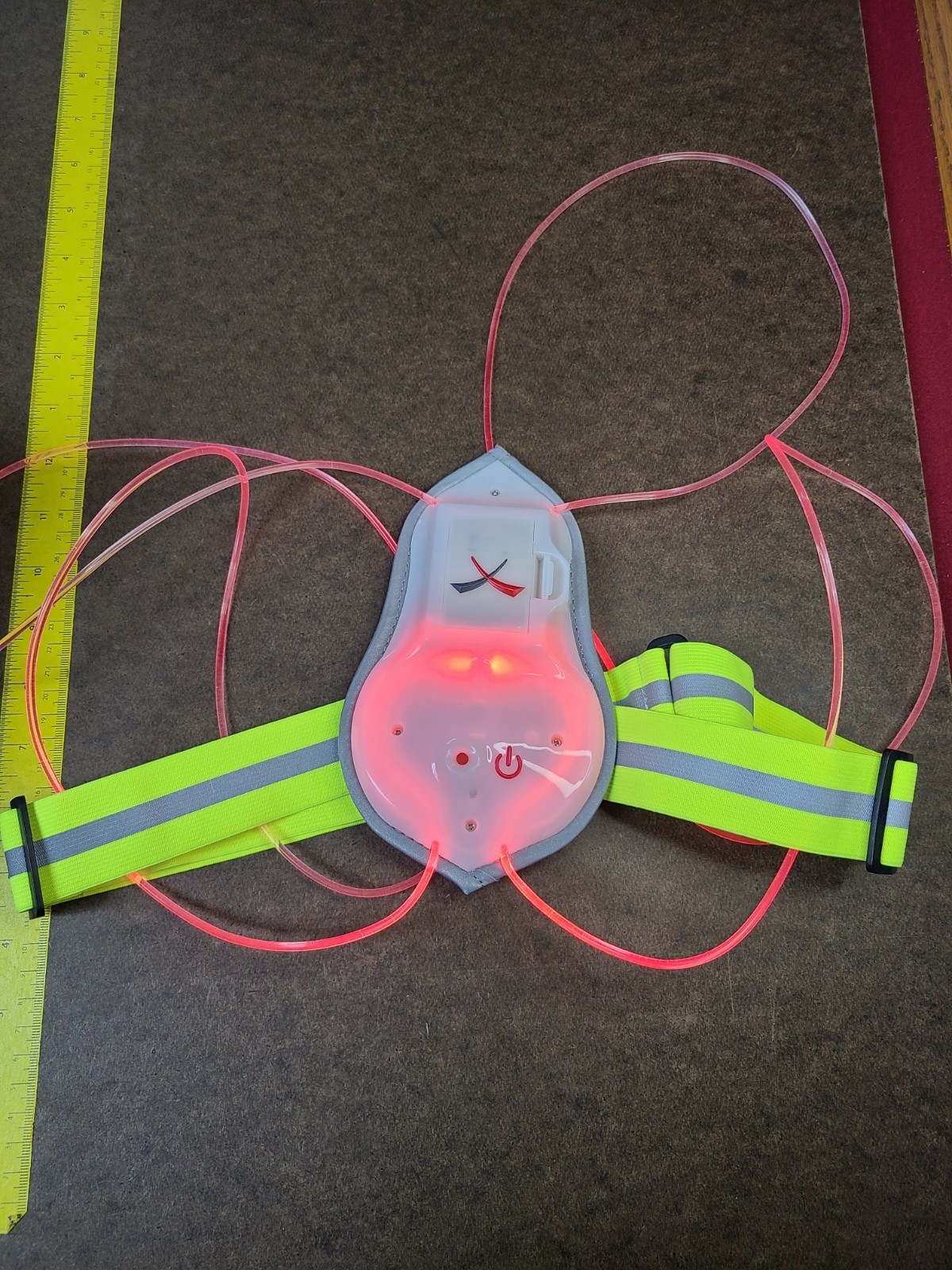 Nox Gear Tracer 360 Visibility Vest Size XL New/Open Box, tested.