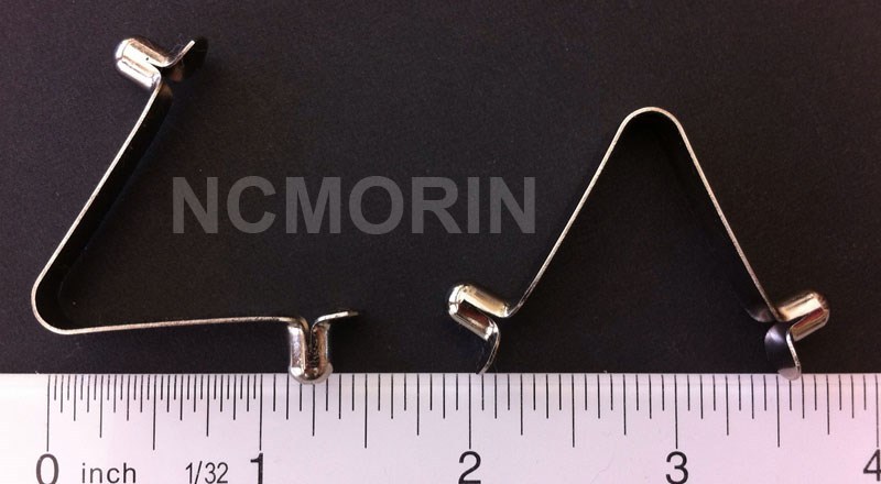 8 Double Button Clips 6mm, Kayak Paddle, Snap Spring Clip, Tent Pole Clips