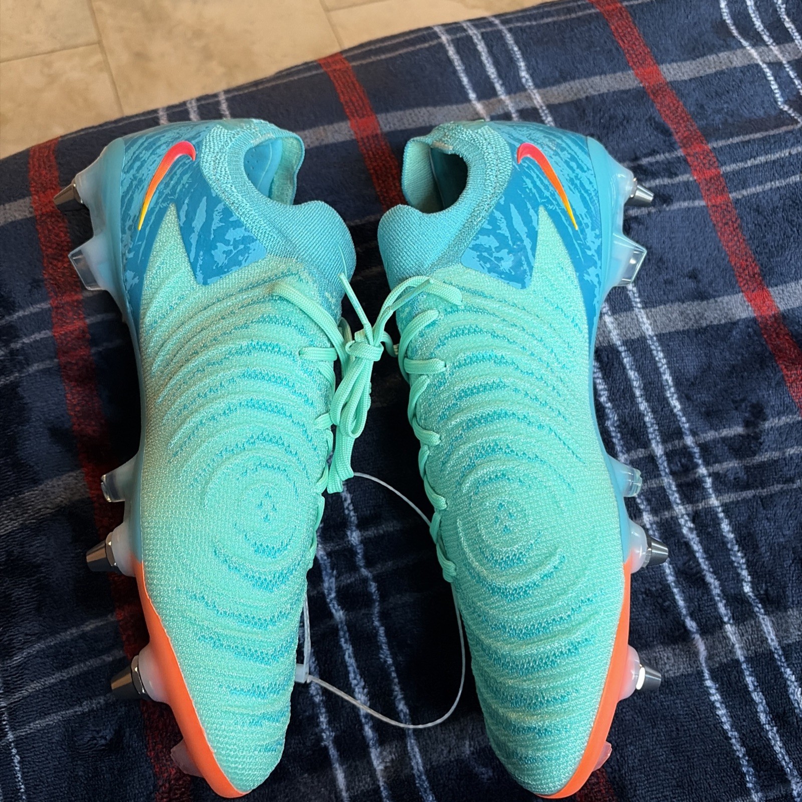 Nike Phantom GX II Elite SG-Pro Player Edition Cleats FZ4939-300 Mens Size 9