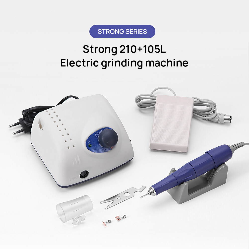 Dental Lab Strong 210/105L Micro Motor High Speed Polishing Handpiece 45K rpm