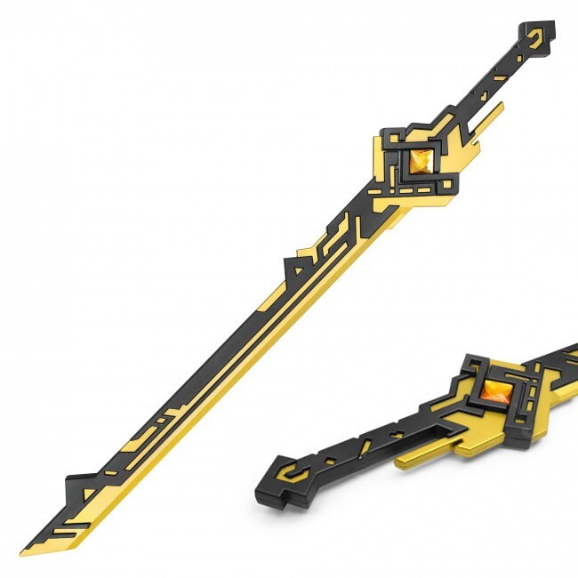 40" Genshin Impact High Density Foam Fantasy Sword Cosplay Halloween Costume Pro