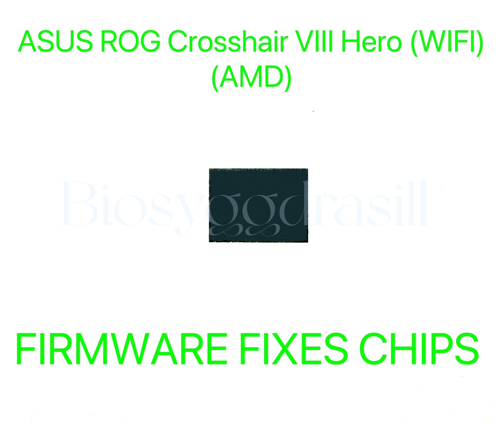 ASUS ROG Crosshair VIII Hero (WIFI), ADMIN NO PASSWORD FIRMWARE BIOS CHIP (AMD)