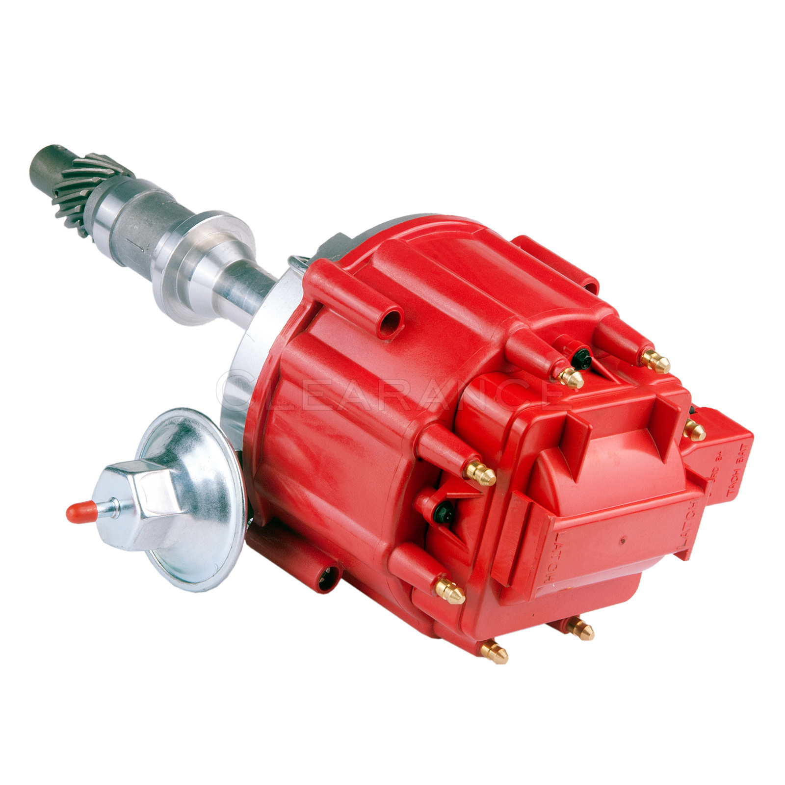 Fits Pontiac 301 326 389 400 421 428 455 V8 HEI One Wire Distributor Red Cap