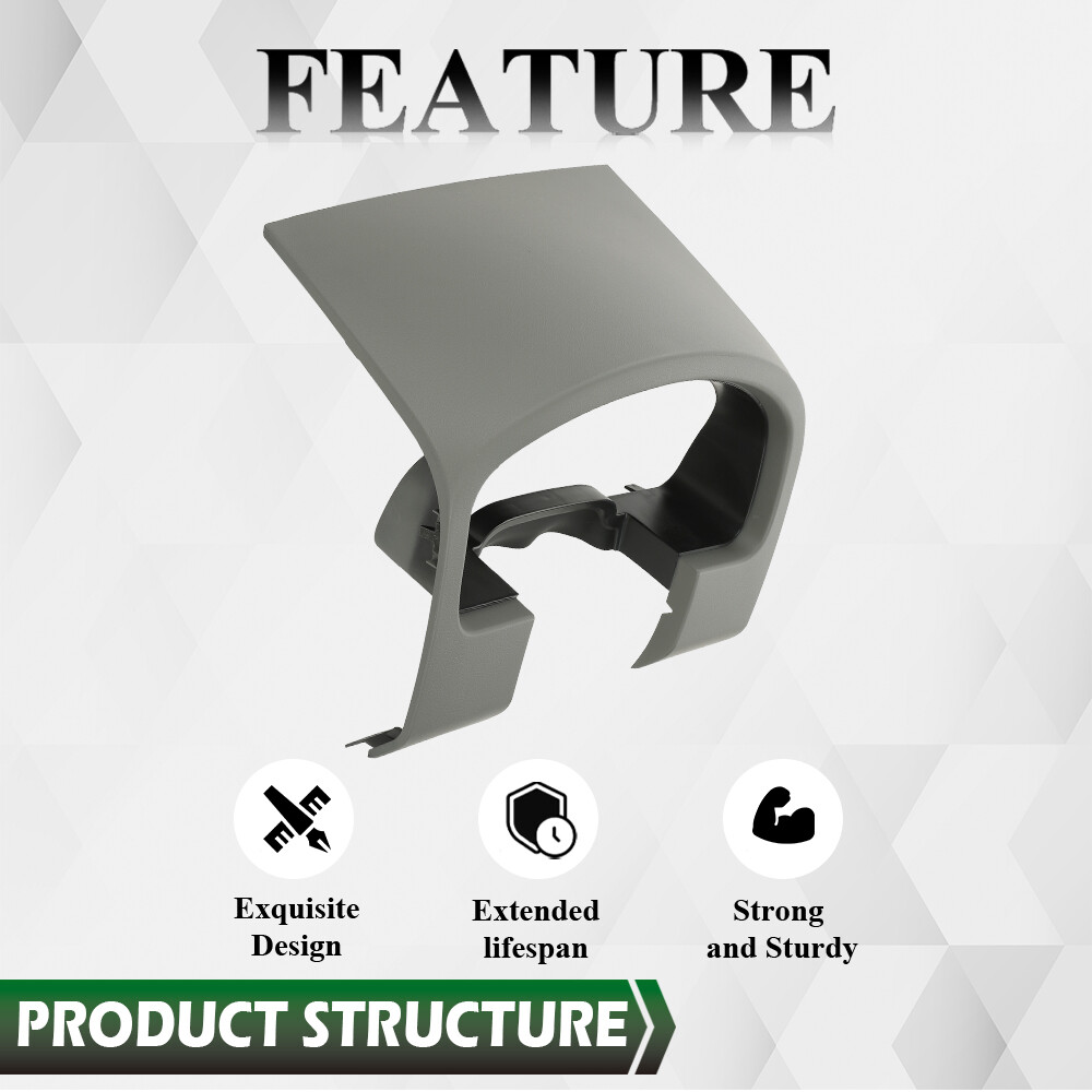 Instrument Cluster Speedometer Dash Bezel Trim Gray Fit For 04-08 Ford F-150