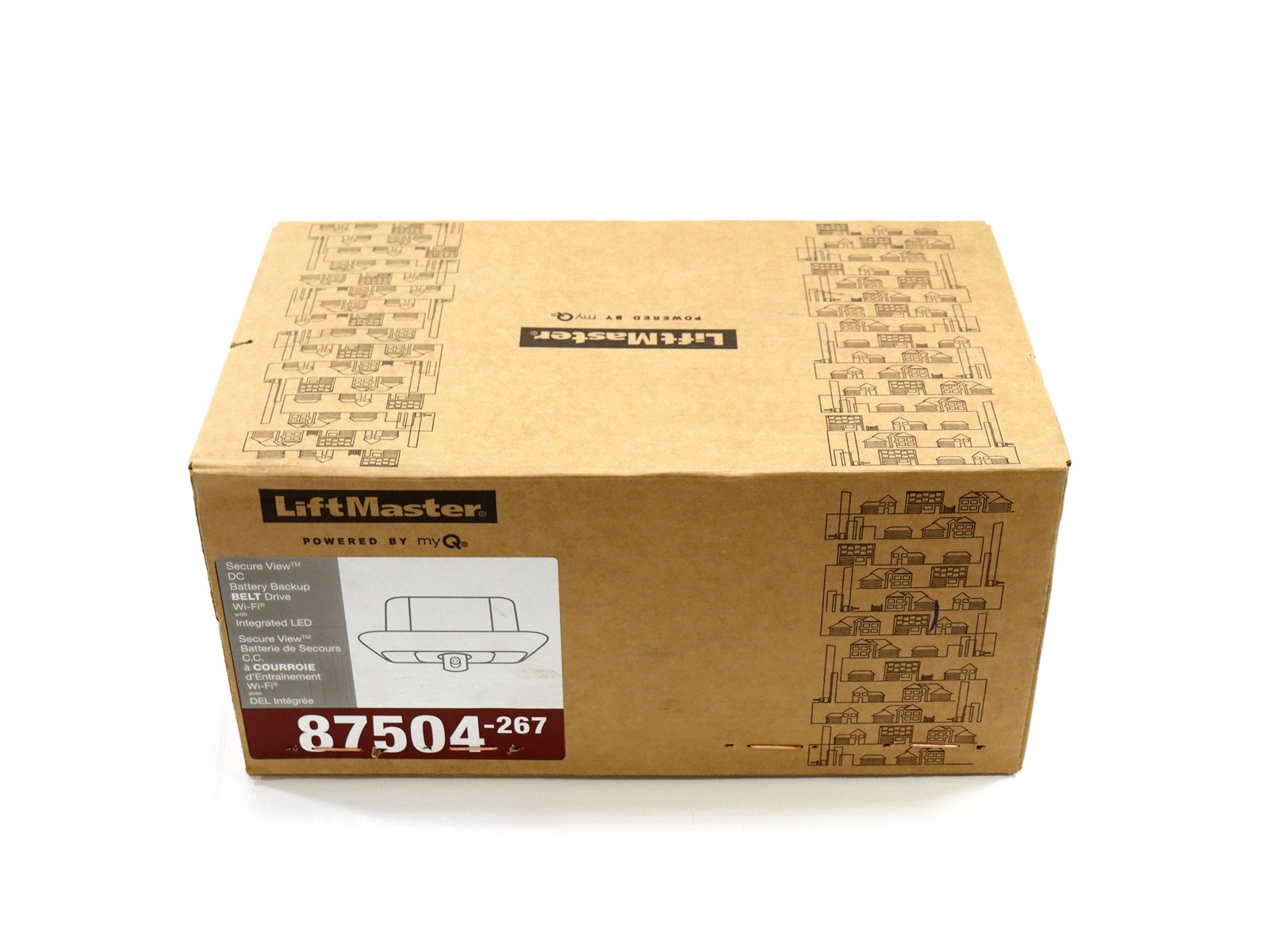 LiftMaster 87504-267 Secure View Ultra-Quiet Belt Drive Garage Opener w/ Camera